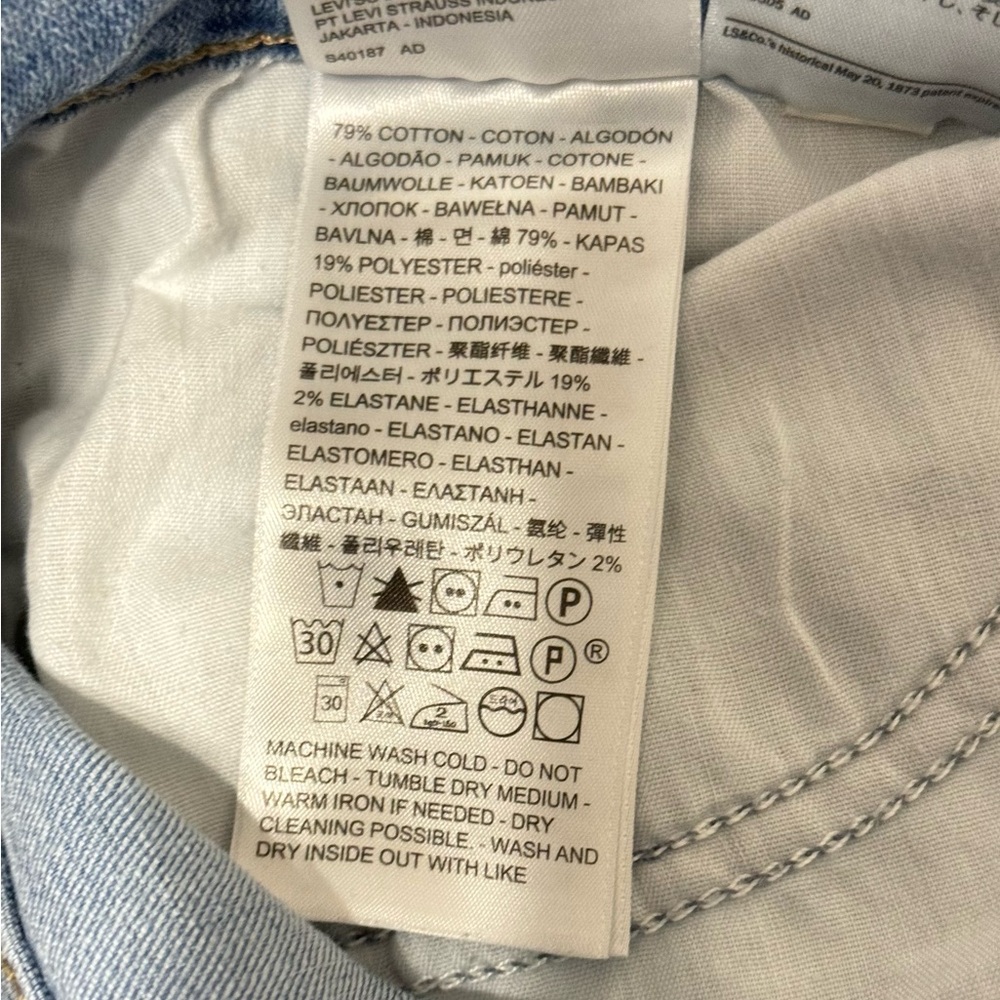 Levi’s Women's Premium Bermuda Shorts Size 27 - Picture 13 of 13
